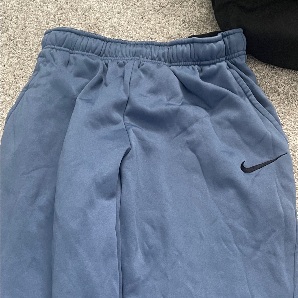 Nike Kids Joggers in Blue with Black Logo